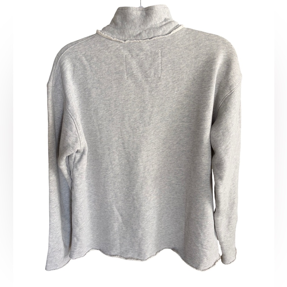 Frank & Eileen NWOT Patrick Fleece Gray Melange Size XS - Picture 2 of 5